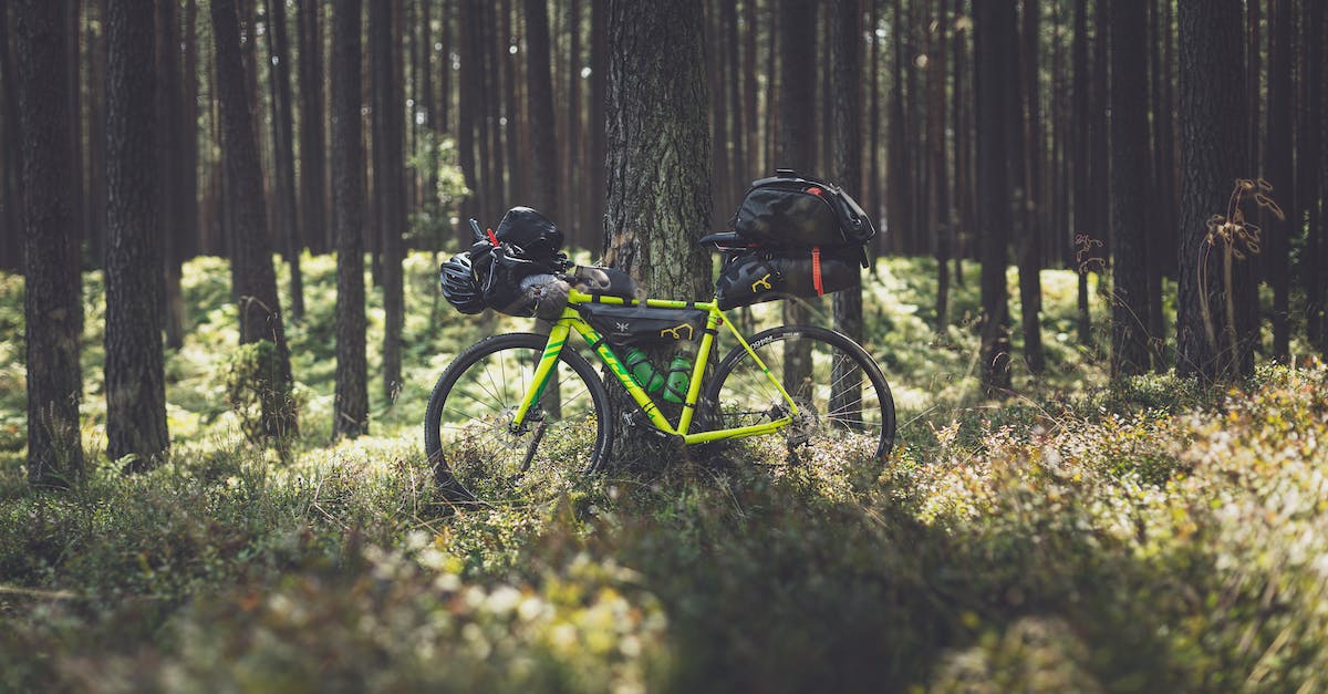 Use a trail bike for bikepacking/adventure biking? Text in