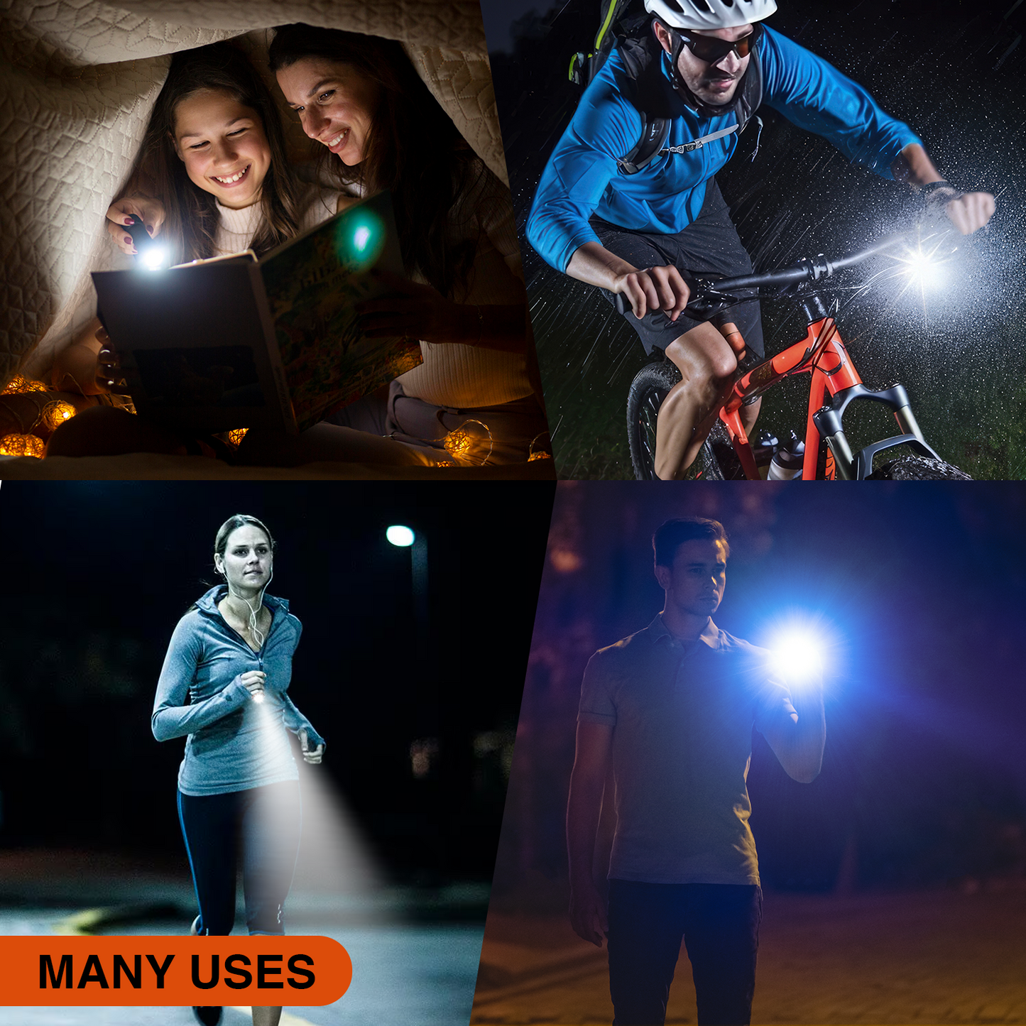 Brightside Bike Helmet Light