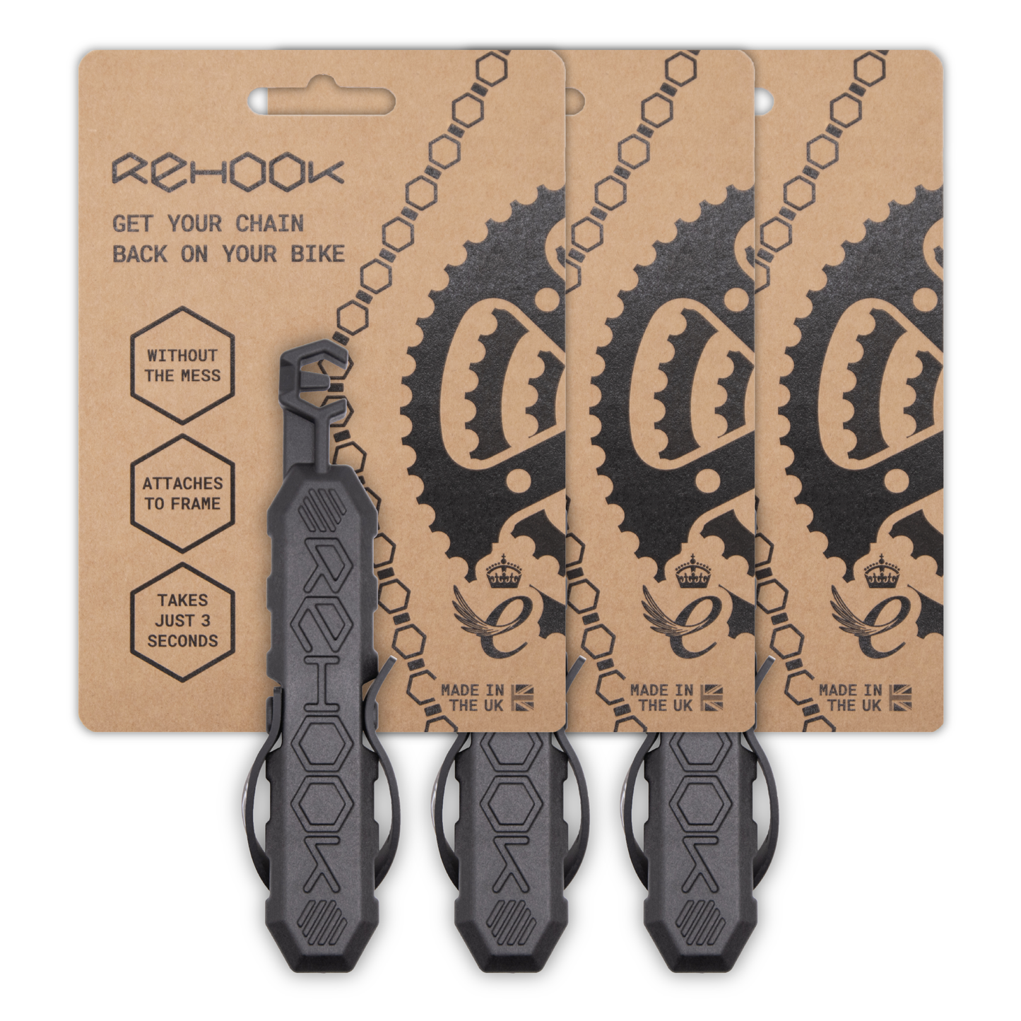Rehook Original Chain Handling Tool Bundle - Black