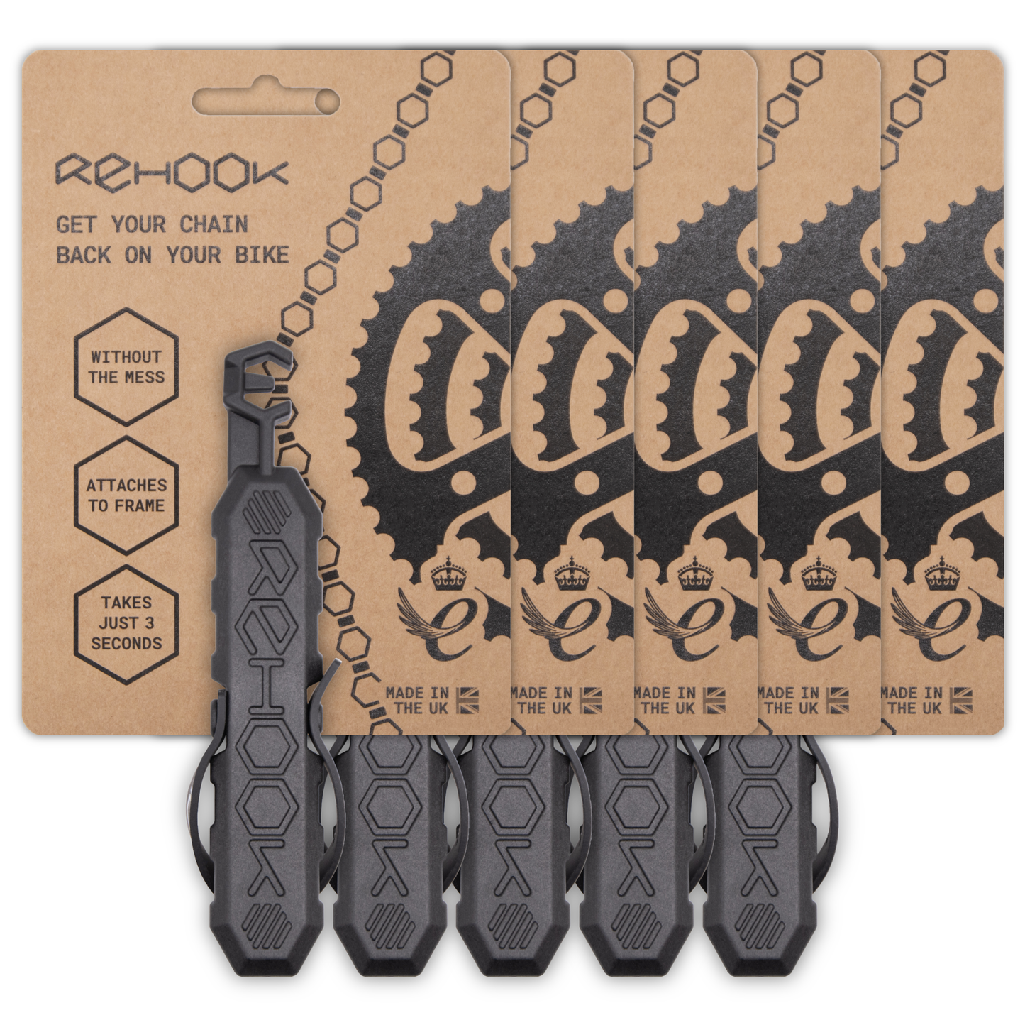Rehook Original Chain Handling Tool Bundle - Black