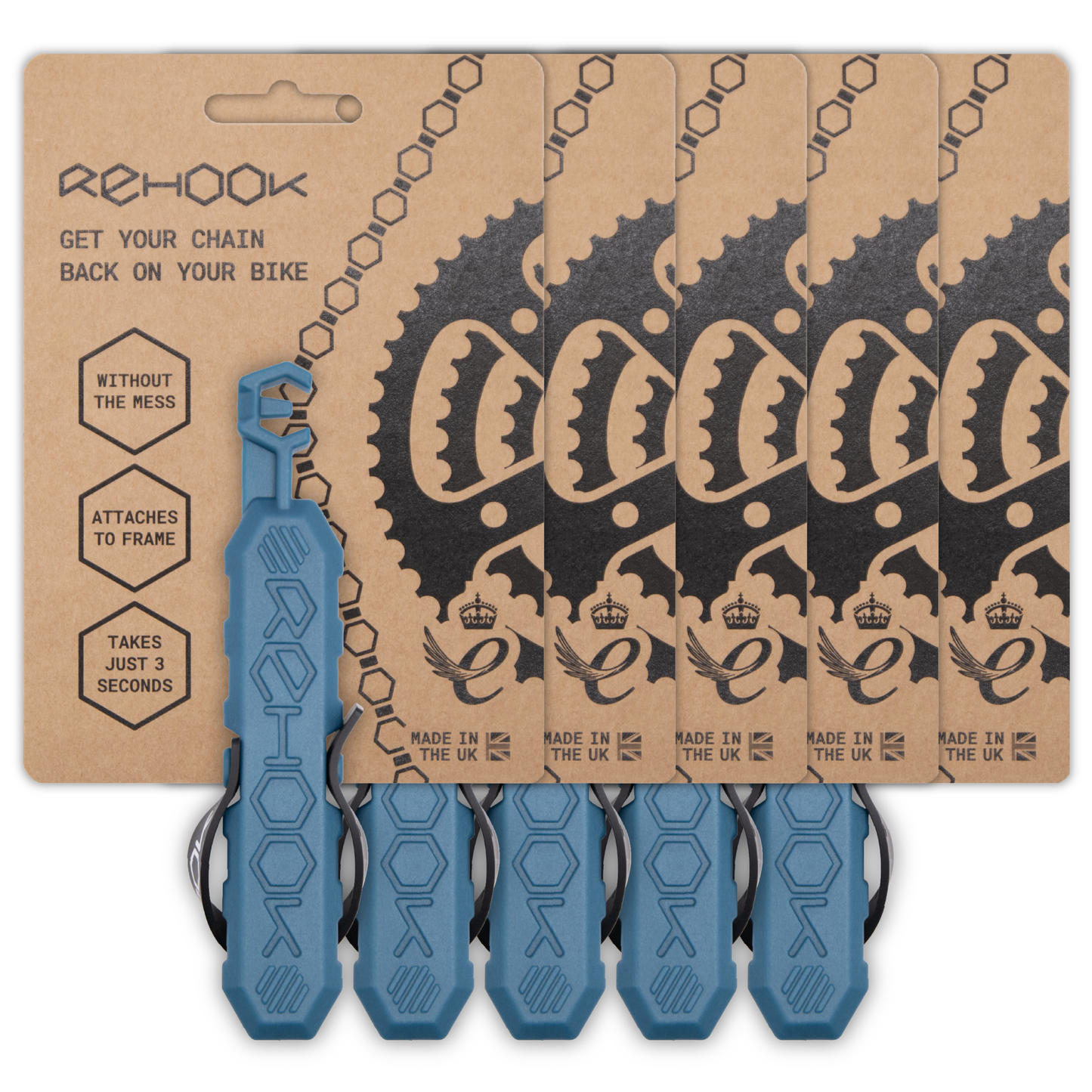 Rehook Original Chain Handling Tool Bundle - Blue
