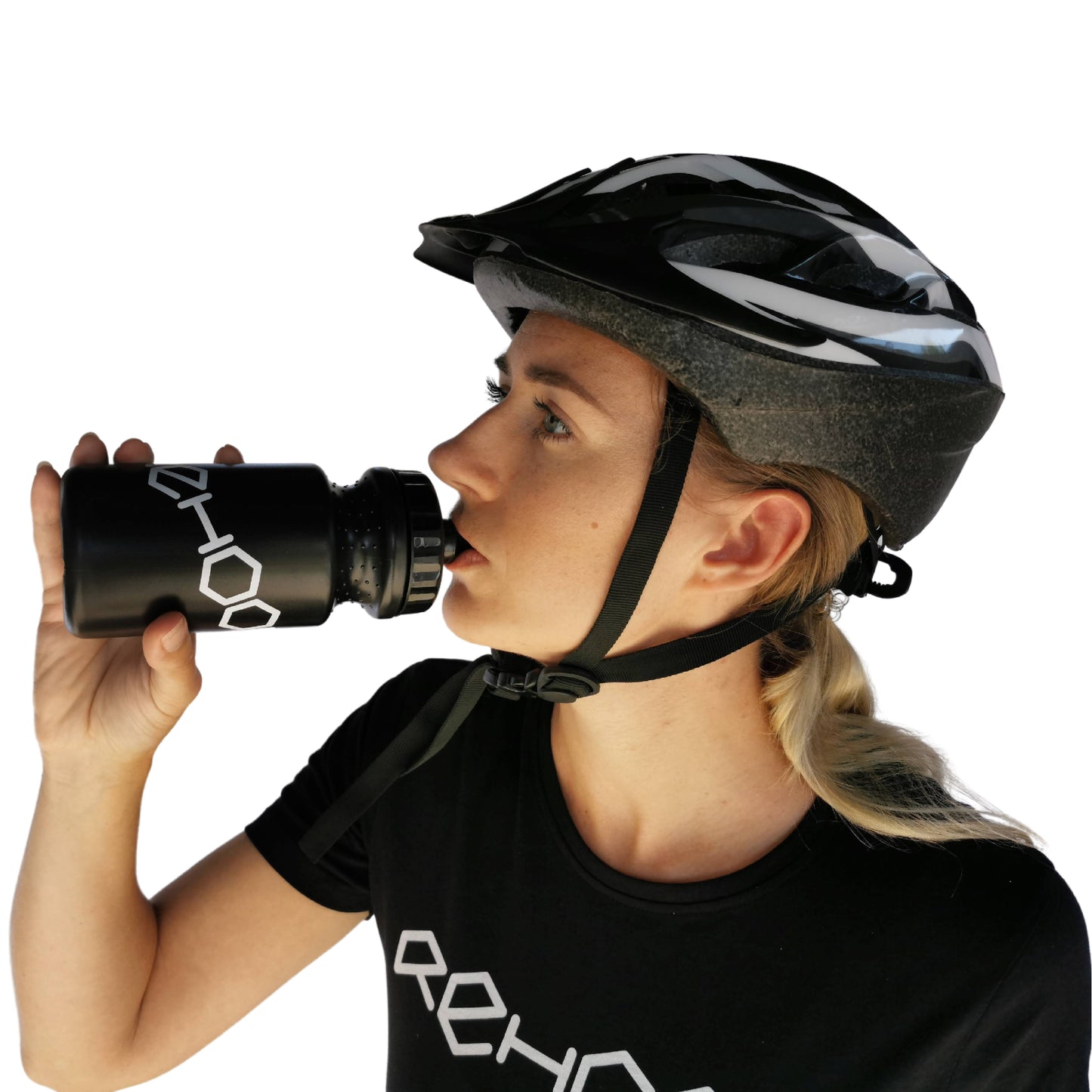 Rehook Cycling Water Bottle 500ml Black