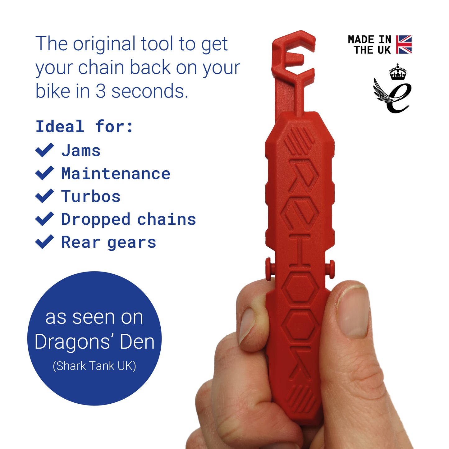 Rehook Original Chain Handling Tool - Red