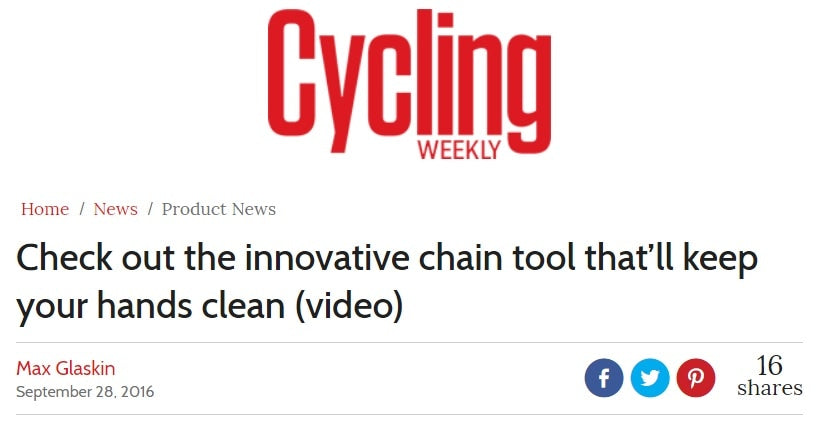 Rehook Featured in Cycling Weekly