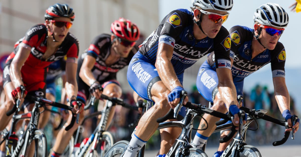 cyclists in lycra