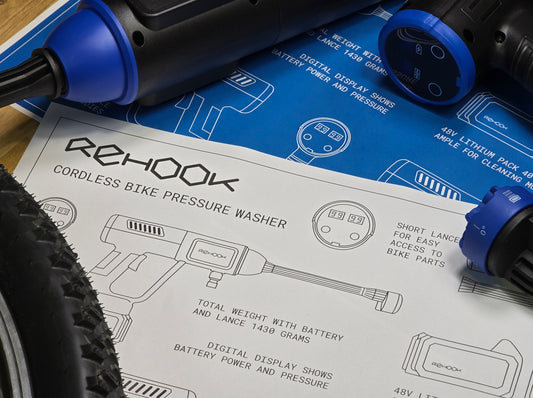PRE ORDER - Rehook Cordless Bike Pressure Washer