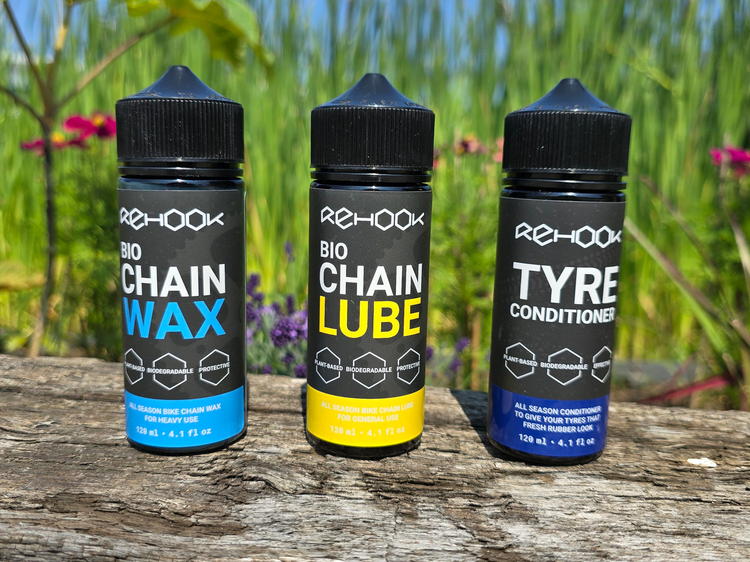 Bike chain, drivetrain and tyre performance products by Rehook