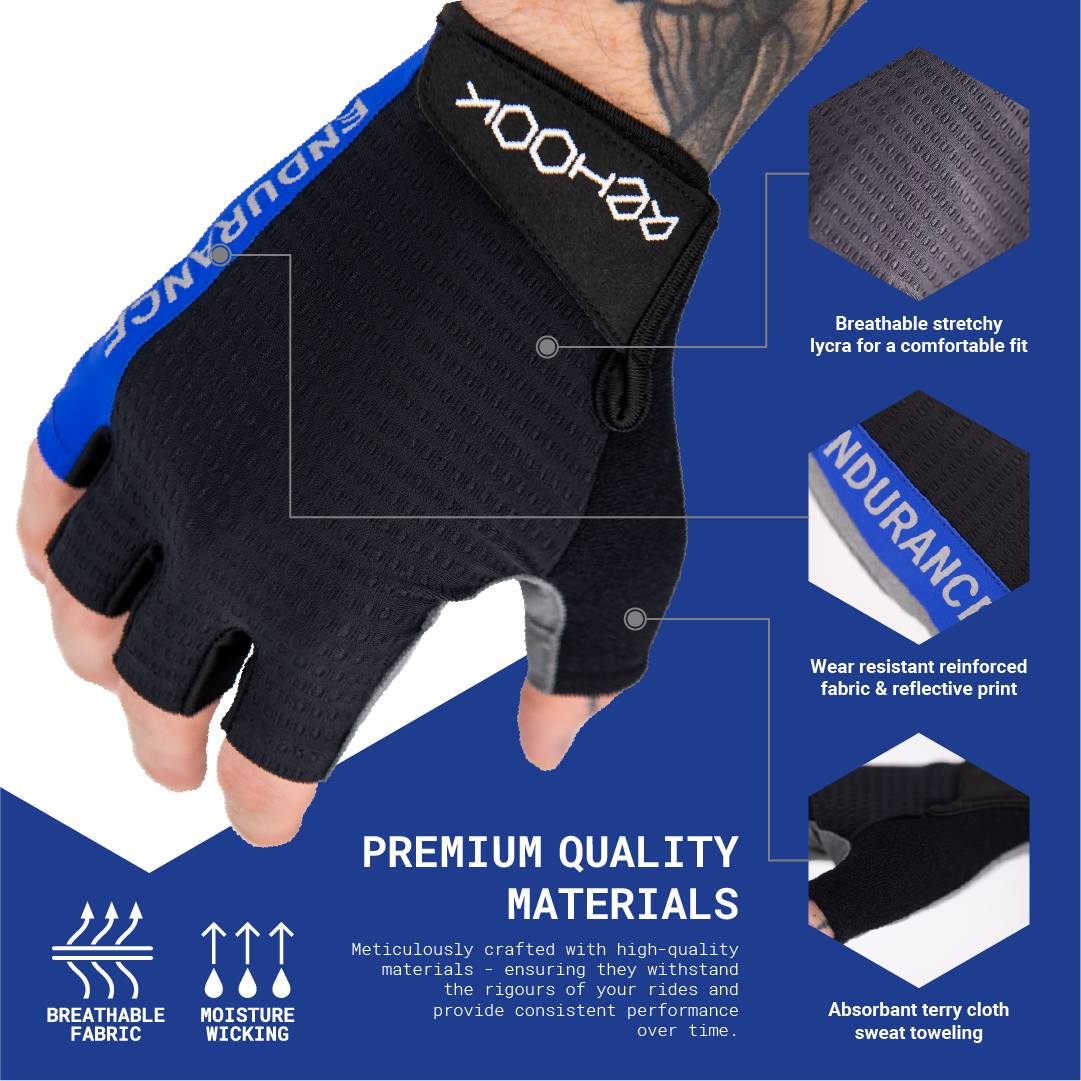 Padded 2024 bicycle gloves