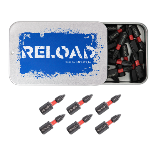 Reload 25mm Impact Driver Tool Bits