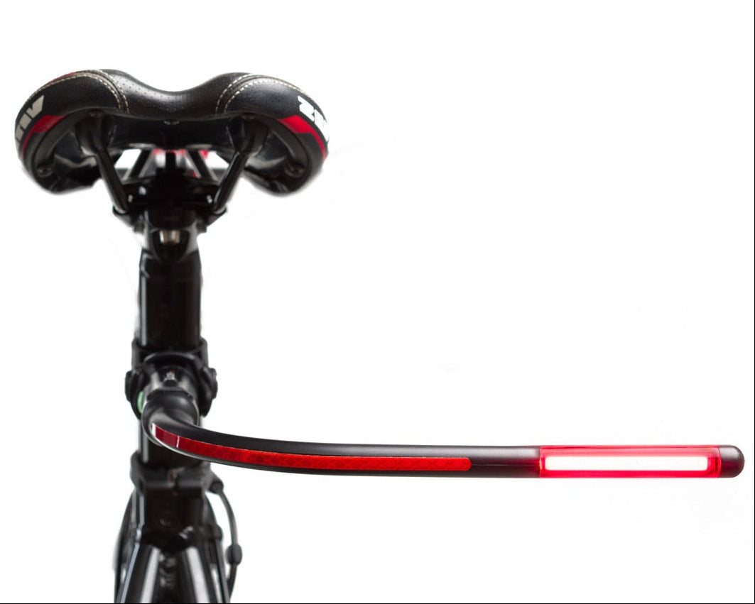 L-Bow Mk-2 Rear Bike light -Reduce close passes