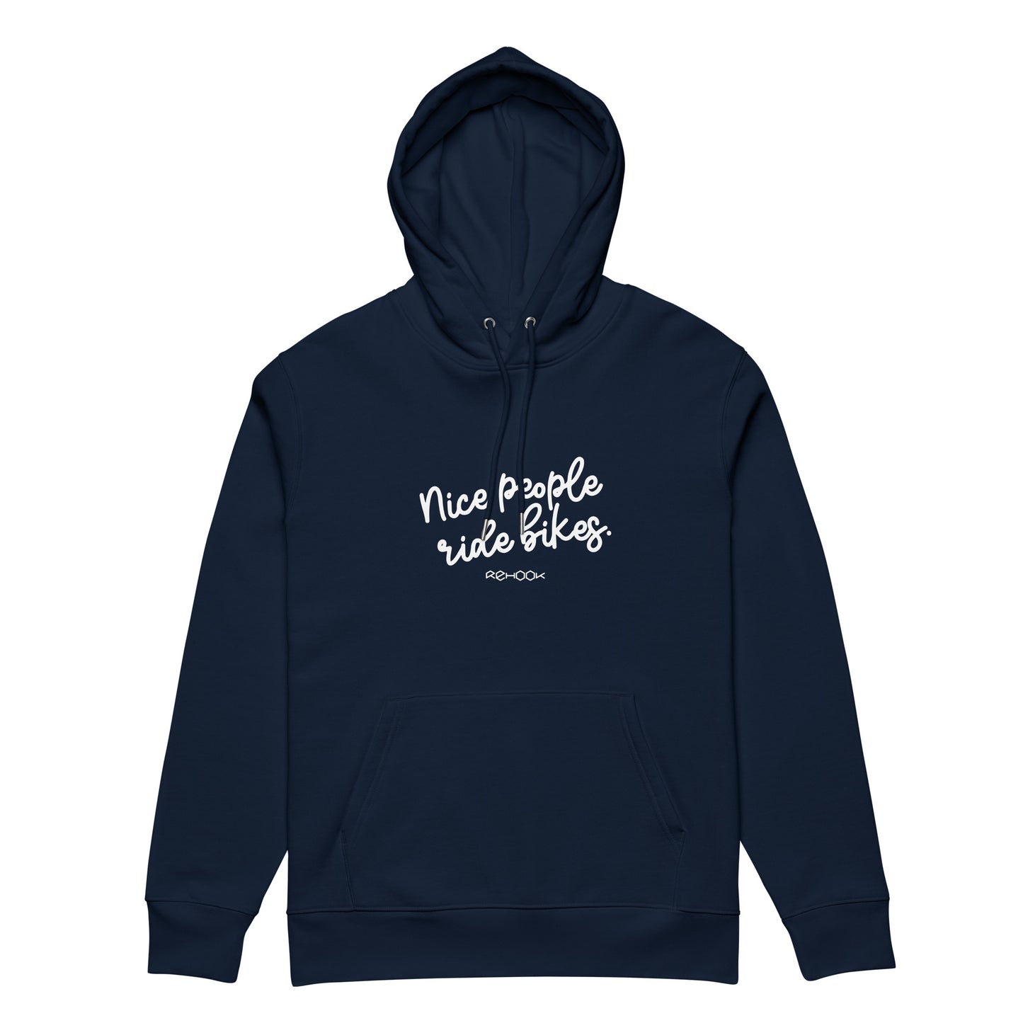 Rehook Nice People Ride Bikes Men's Workshop Hoodie