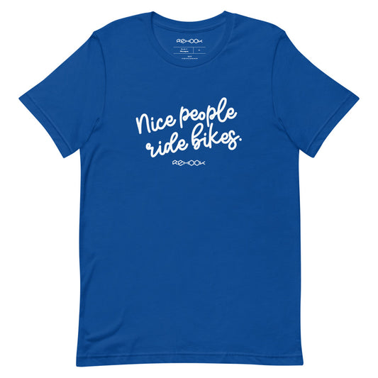 Rehook Nice People Ride Bikes Women's Tee