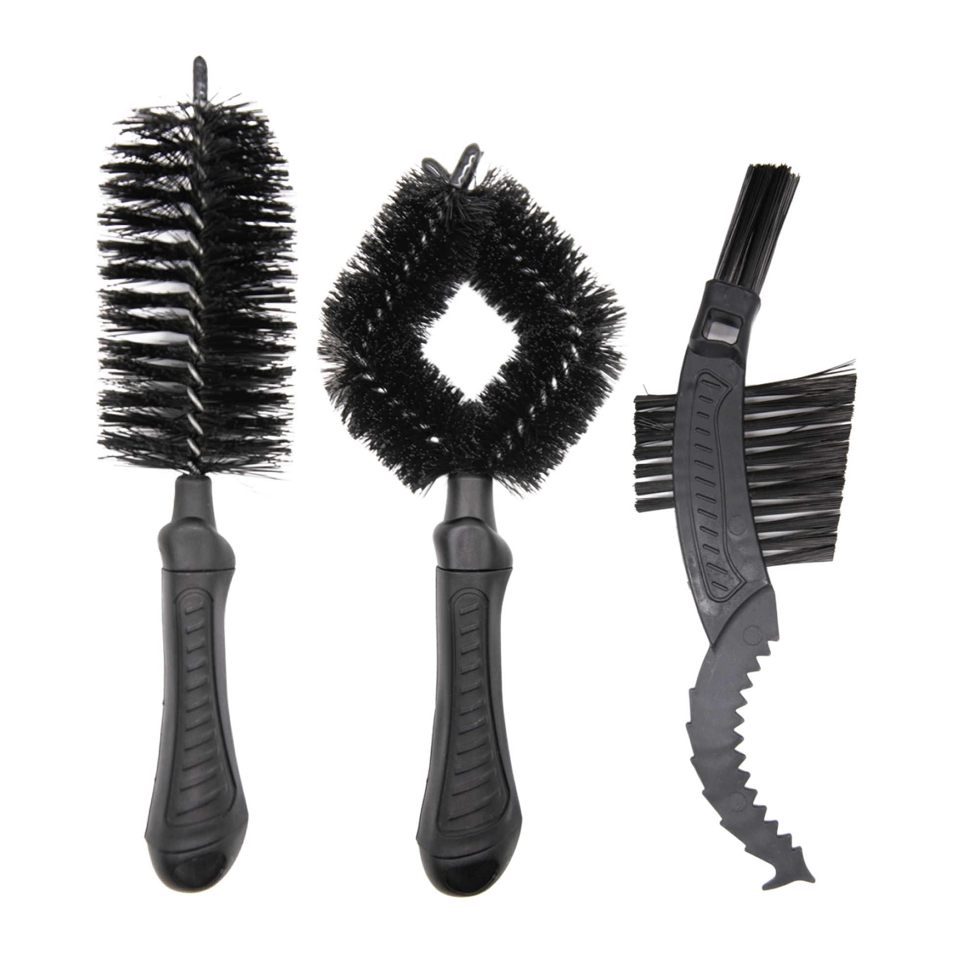 Bike cleaning top brush set