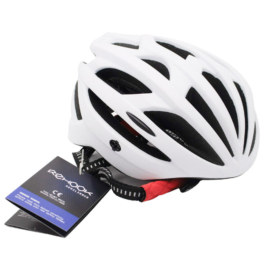 Rehook Resilience Cycling Helmet Matt Ultra White