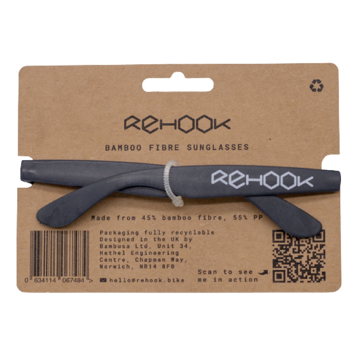 Rehook Bamboo Fibre Sunglasses