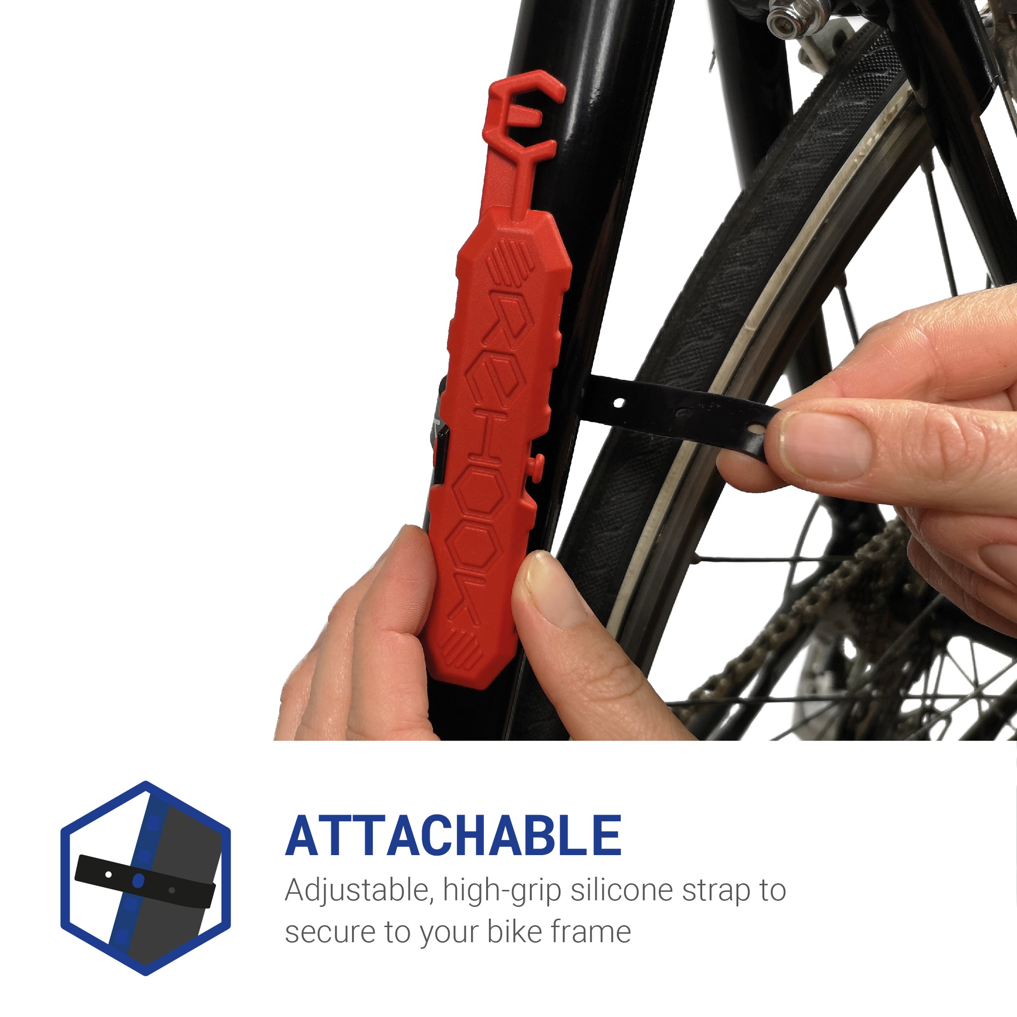 Rehook Colour (RED) Get your chain back on your bike without the mess!
